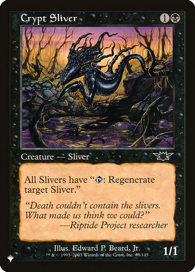Crypt Sliver - Retro Frame