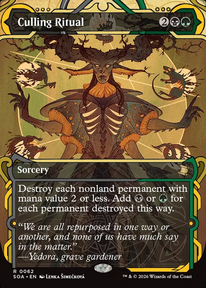 Culling Ritual - Borderless - Inverted - Showcase (Foil)