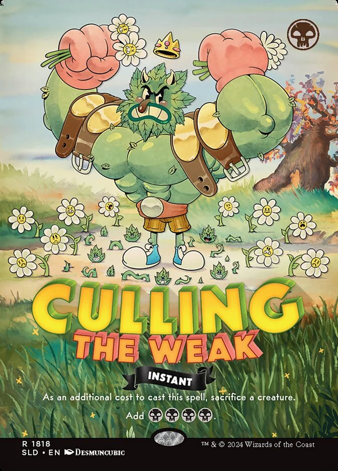 Culling the Weak - Borderless - Full Art