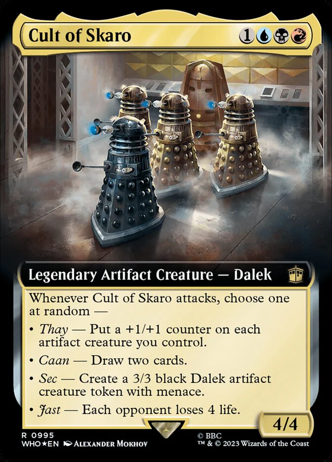 Cult of Skaro - Extended Art - Legendary - Surge Foil (Foil)