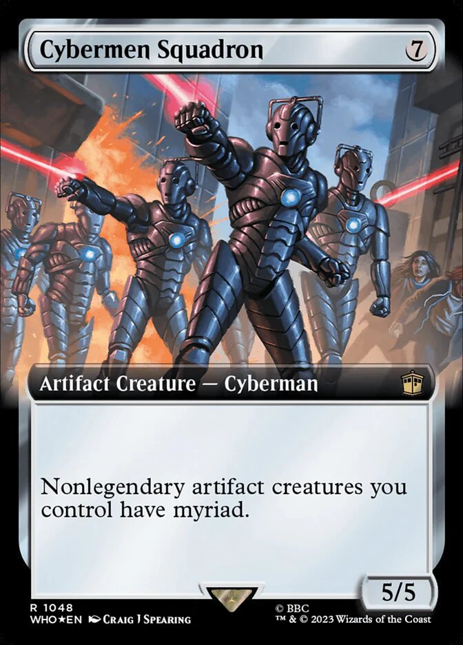Cybermen Squadron - Extended Art - Surge Foil (Foil)