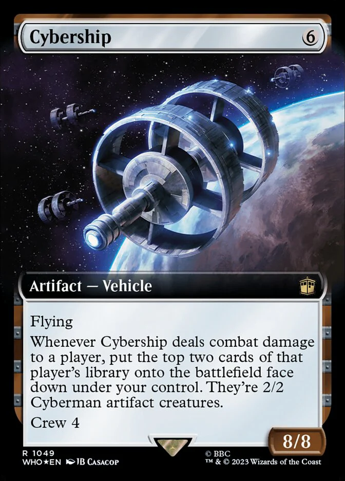 Cybership - Extended Art - Surge Foil (Foil)
