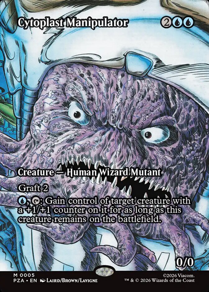 Cytoplast Manipulator - Borderless - Full Art - Inverted (Foil)