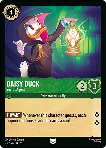 Daisy Duck - Secret Agent - Foil