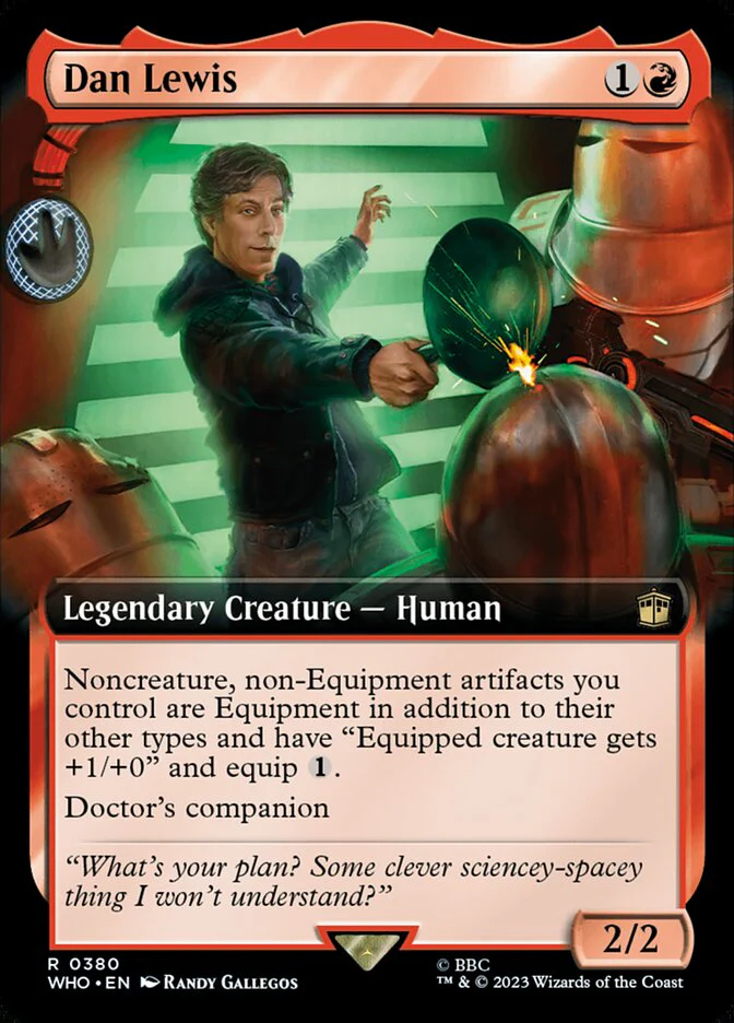 Dan Lewis - Extended Art - Legendary (Foil)
