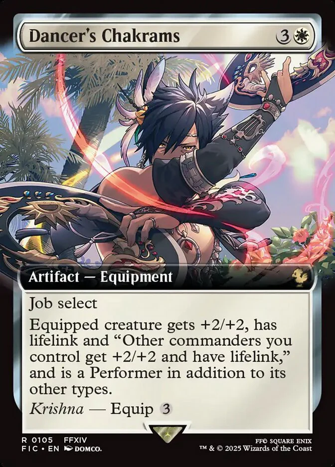 Dancer's Chakrams - Extended Art