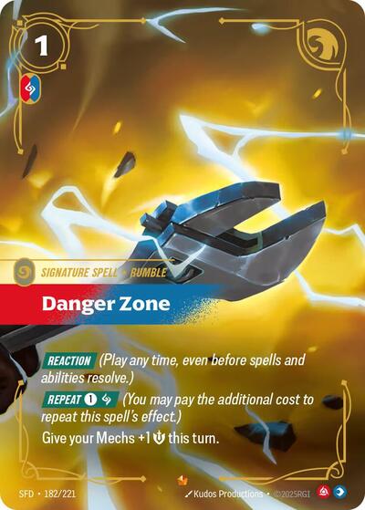 Danger Zone - Foil