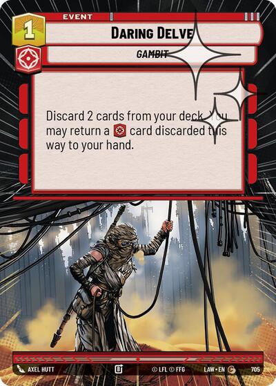 Daring Delve (Hyperspace) - Foil