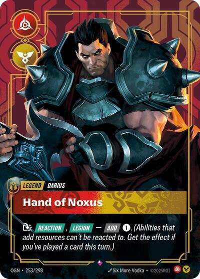 Darius - Hand of Noxus - Foil