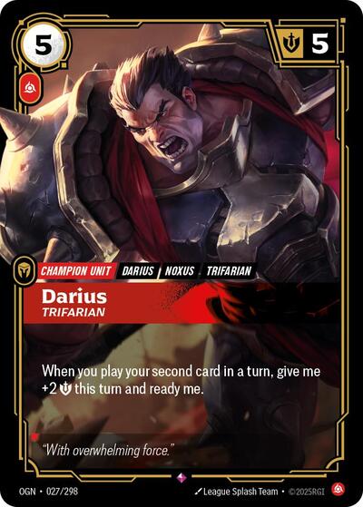 Darius - Trifarian - Foil