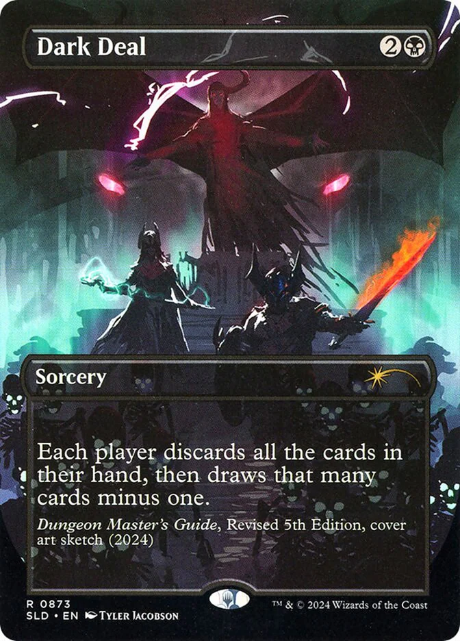 Dark Deal - Borderless - Full Art