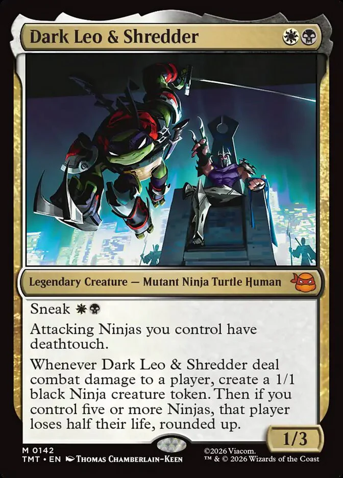 Dark Leo & Shredder - Legendary (Foil)