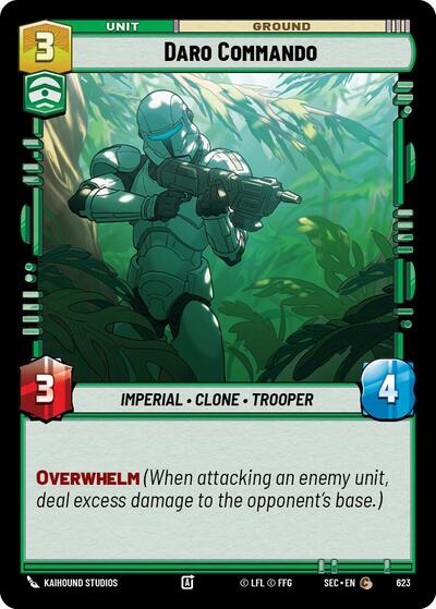 Daro Commando - Foil