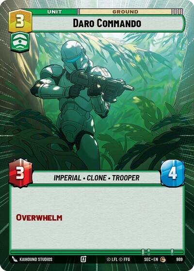 Daro Commando (Hyperspace) - Foil