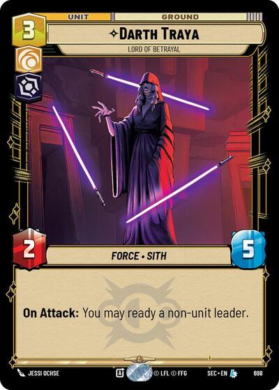 Darth Traya - Lord of Betrayal - Foil