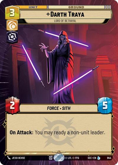 Darth Traya - Lord of Betrayal (Hyperspace) - Foil