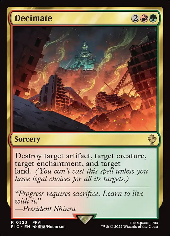 Decimate (Foil)