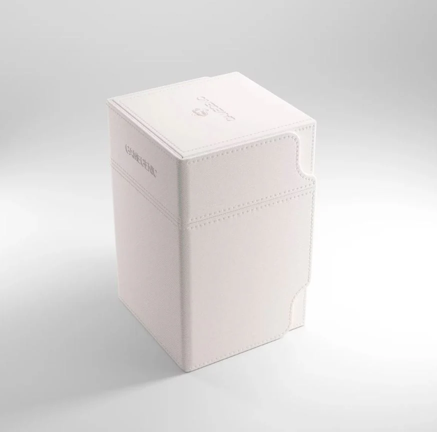 Deck Box: Watchtower XL: White (100 ct)