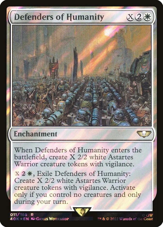 Defenders of Humanity - Surge Foil (Foil)