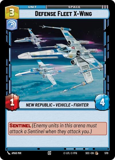Defense Fleet X-Wing - Foil