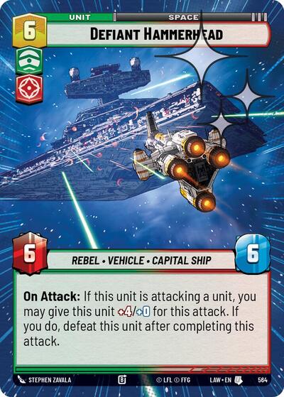 Defiant Hammerhead (Hyperspace) - Foil