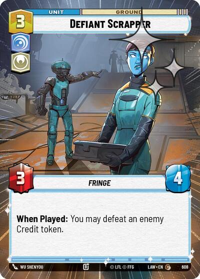 Defiant Scrapper (Hyperspace) - Foil