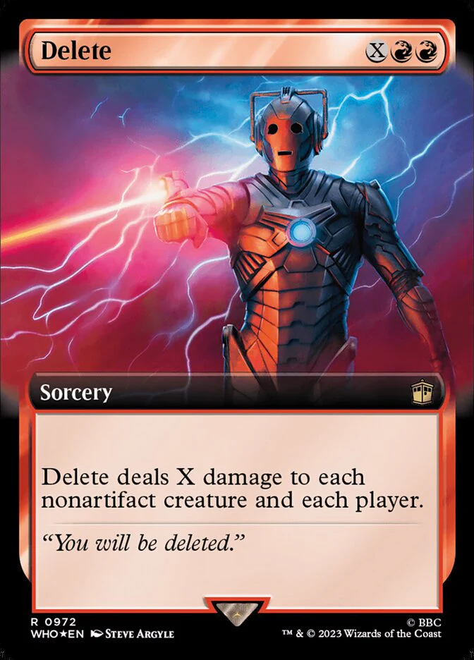 Delete - Extended Art - Surge Foil (Foil)
