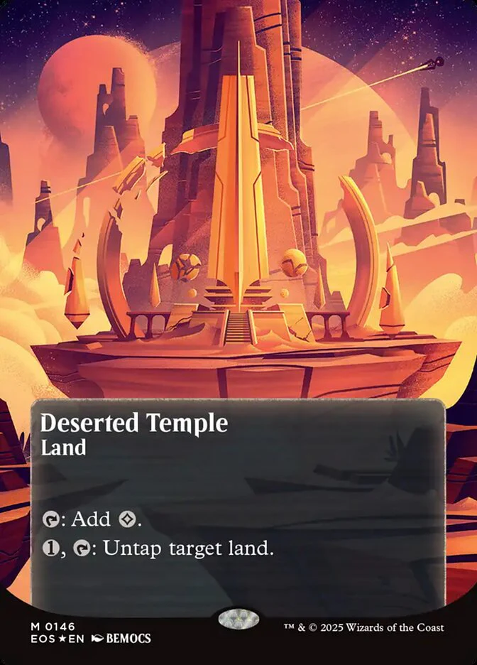 Deserted Temple - Borderless (Foil)