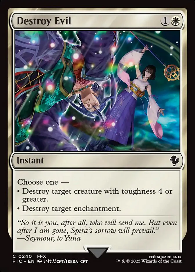 Destroy Evil (Foil)
