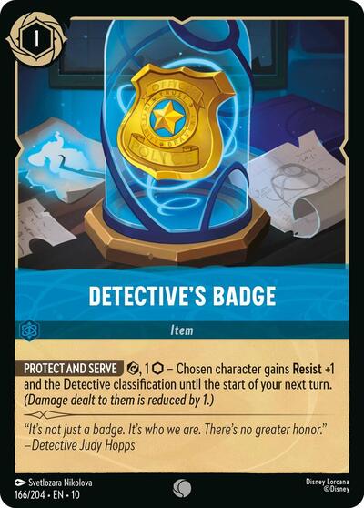 Detective's Badge - Foil