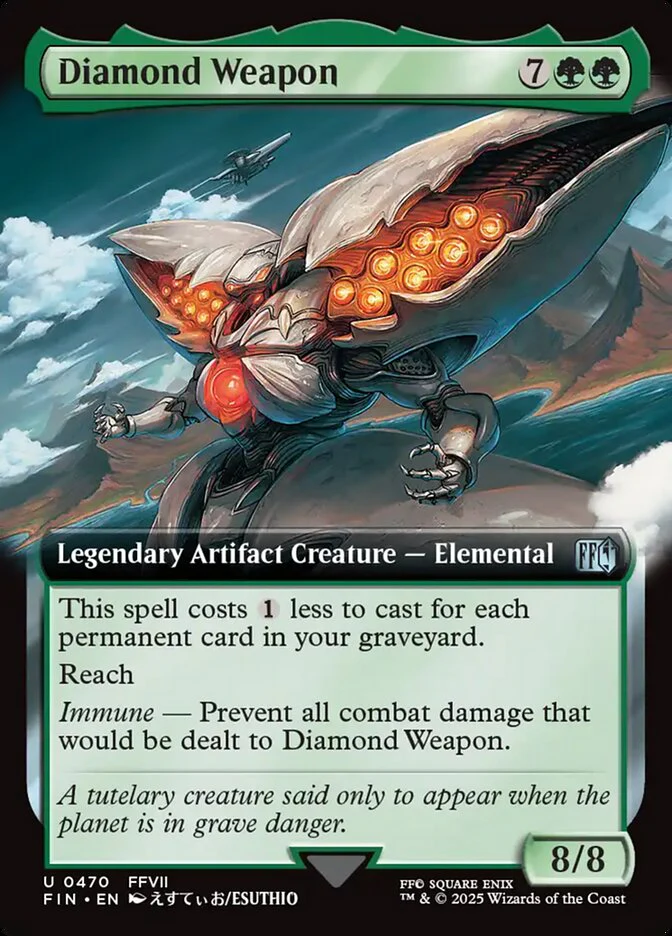Diamond Weapon - Extended Art - Legendary (Foil)