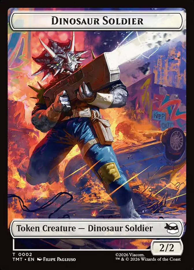 Dinosaur Soldier (Foil)
