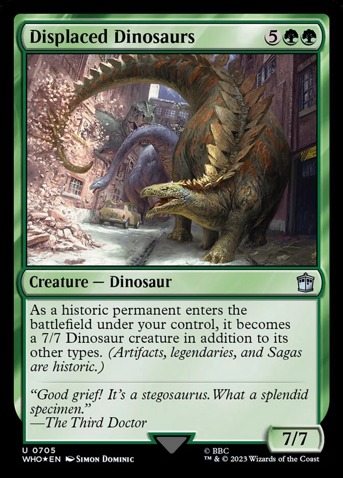 Displaced Dinosaurs - Surge Foil (Foil)