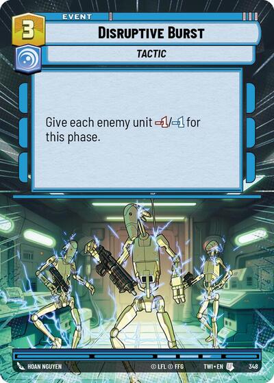 Disruptive Burst (Hyperspace) - Foil