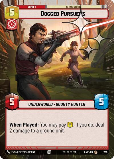 Dogged Pursuers (Hyperspace) - Foil