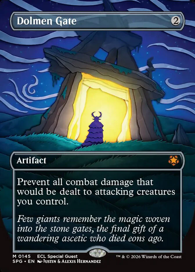 Dolmen Gate - Borderless - Full Art - Inverted