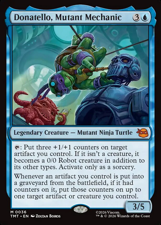 Donatello, Mutant Mechanic - Legendary (Foil)