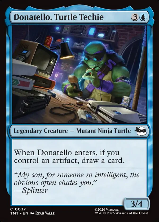 Donatello, Turtle Techie - Legendary (Foil)