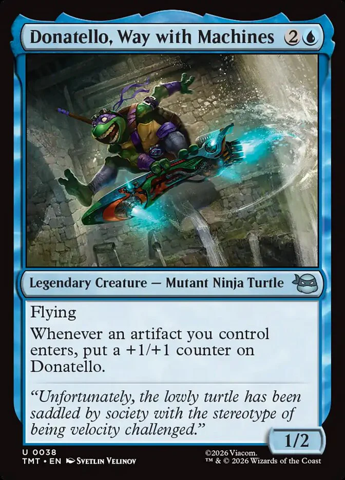Donatello, Way with Machines - Legendary (Foil)