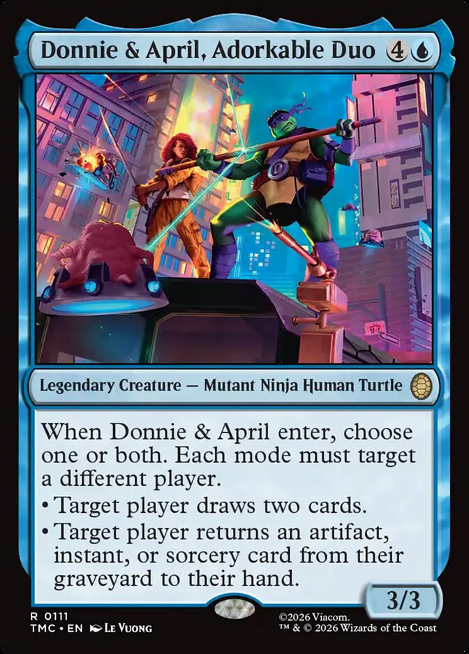 Donnie & April, Adorkable Duo - Legendary