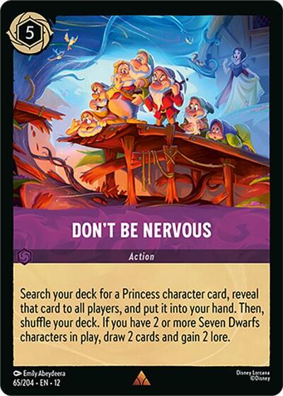Don't Be Nervous - Foil