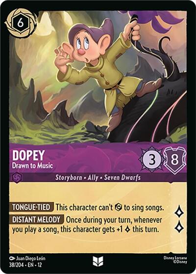 Dopey - Drawn to Music - Foil