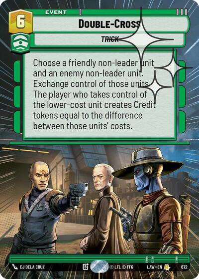 Double-Cross (Hyperspace) - Foil