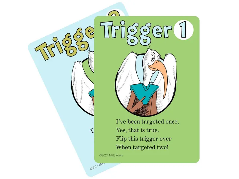 Double Sided Whimsical Nadu Trigger Reminder Token
