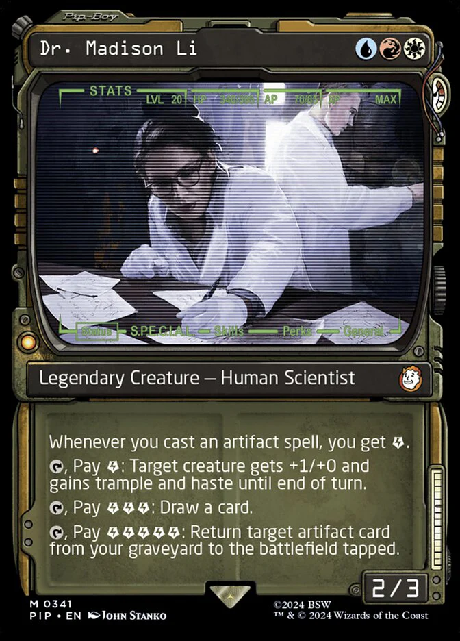 Dr. Madison Li - Inverted - Legendary - Showcase (Foil)