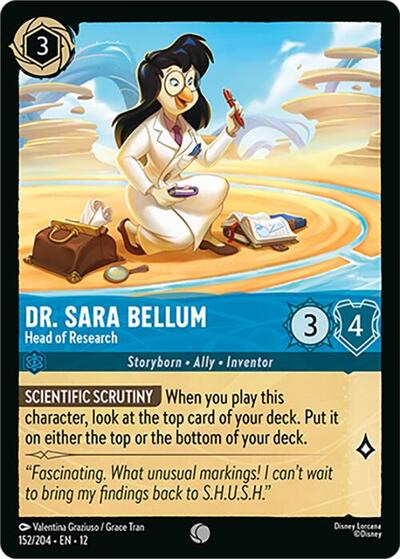 Dr. Sara Bellum - Head of Research - Foil