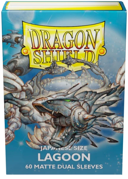 DRAGON SHIELD SLEEVES DUAL JAPANESE MATTE LAGOON