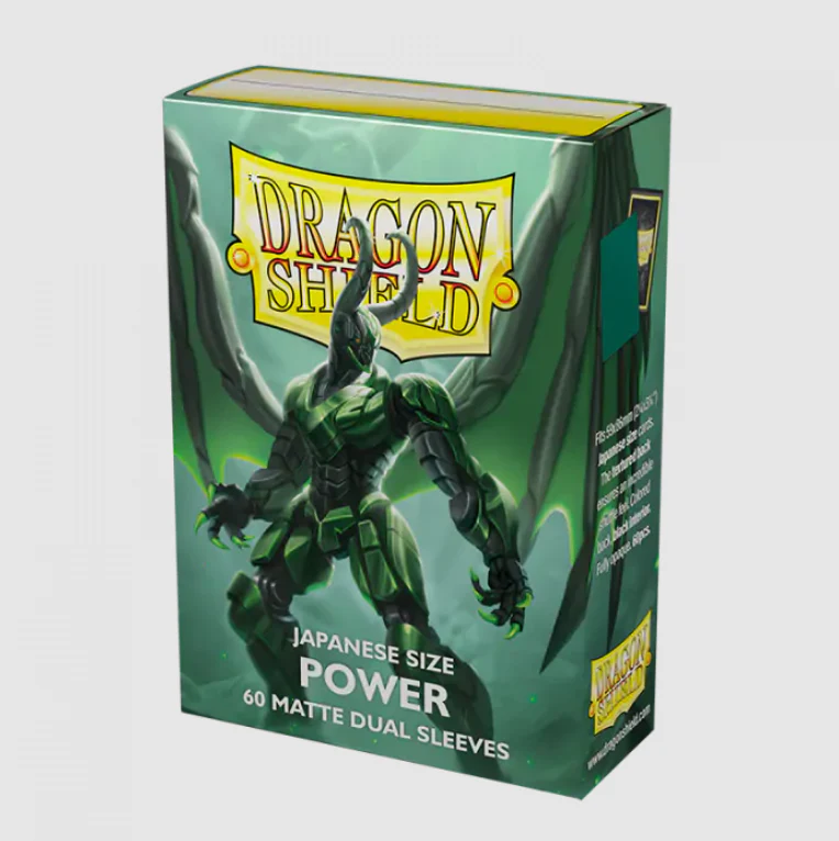 DRAGON SHIELD SLEEVES DUAL JAPANESE MATTE POWER