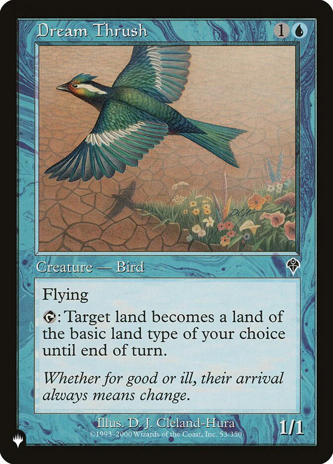 Dream Thrush - Retro Frame