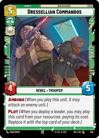 Dressellian Commandos - Foil